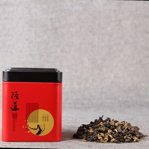 HELLOYOUNG 80g original natürlicher Yunnan Dianhong chinesischer Kungfu-Schwarztee Ohne Zusatzstoffe handgemacht mit intensivem reinem Teegeschmack loser Blatttee von HELLOYOUNG