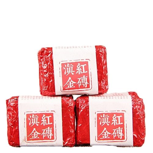 HELLOYOUNG Yunnan Fengqing Dianhong Mini Golden Cube Schwarzer Tee Mini komprimierte Teewürfel traditionelle Techniken mit einzigartigen Geschmacksprofilen (500g) von HELLOYOUNG