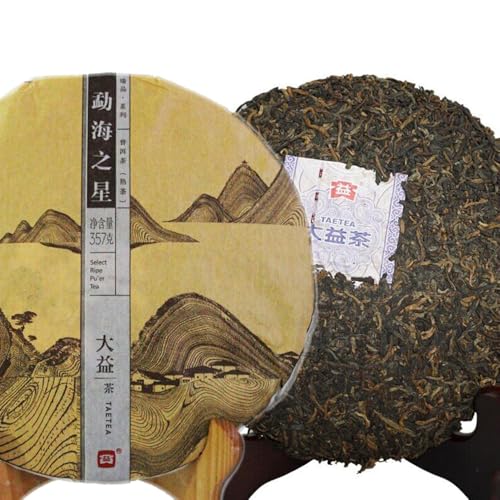 Yunnan Menghai Dayi Reifer Reifer Puer-Tee auswählen 357g Puer-Tee von HELLOYOUNG