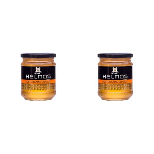 Helmos Griechischer Orangenhonig 250 g (Packung mit 2) von HELMOS