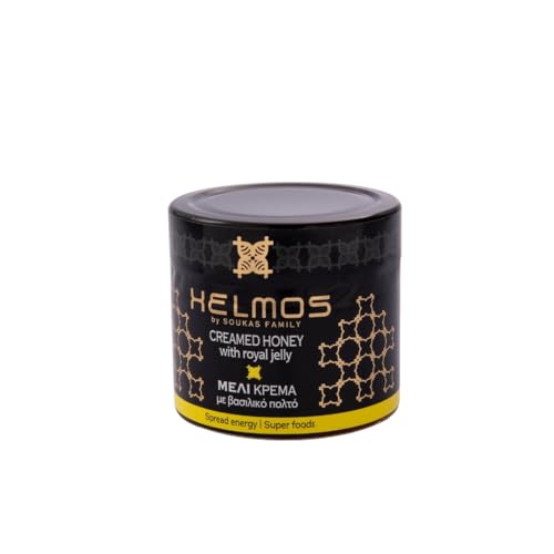 Helmos Super Foods - Cremehonig mit Gelée Royale, 210g von Helmos