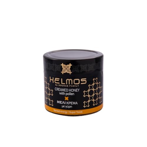 Helmos Super Foods - Cremehonig mit Pollen, 210g von Helmos