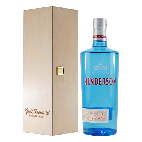 Henderson London Dry Gin mit Geschenk-Holzkiste von HENDERSON