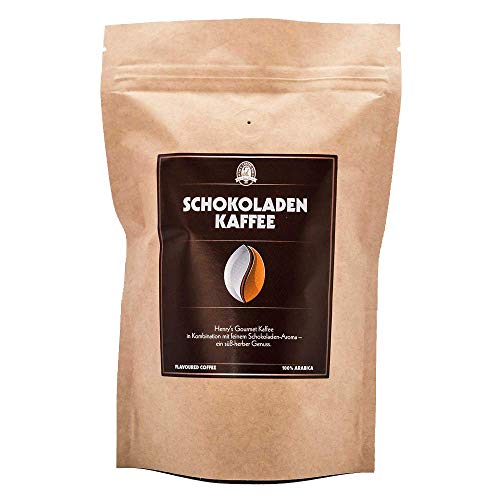 Henry´s Schokoladen Kaffee 250g - Gourmet Kaffee mit feinsten Aromen verfeinert - handwerkliche Röstung - Premium Kaffeebohnen von HENRY'S COFFEE WORLD Fresh Bean Roaster