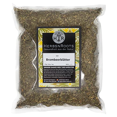 Brombeer Blätter 1000g • Frauen-Tee • Erste Wahl • intensiver Geschmack • HerbsnRoots von HERBSNROOTS