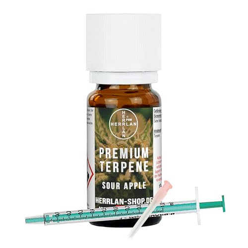 Terpene Konzentrate I Sour Apple I 10 ml I Geschmacksisolat zur Aromatisierung I Herrlan - Made in Germany von HERRLAN PSM