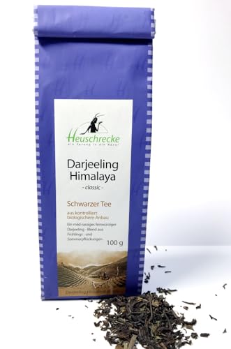 Darjeeling Himalaya classic, Schwarztee 2 x 100 gr von HEUSCHRECKE