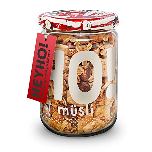 APFEL STROODLE - Bio-Hafer-Granola mit Haselnüssen und Apfelchips- 270 g Glas von HEYHO GmbH