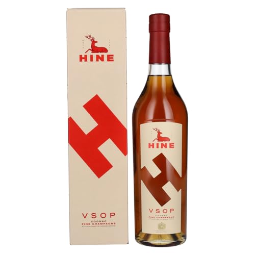 H by Hine VSOP Fine Champagne Cognac Design 40% Vol. 0,7l in Geschenkbox von HINE