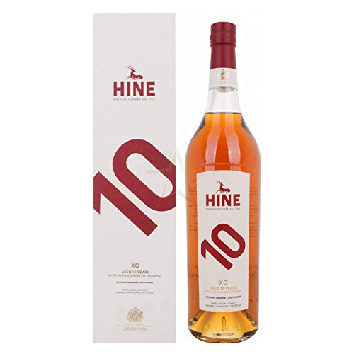 Hine 10 XO Journey 10 Years Old Cognac Grande Champagne mit Geschenkverpackung (1 x 1 l) von HINE