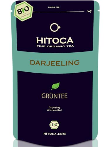 DARJEELING GREEN · Bio · Grüner Tee · Grüner Tee Darjeeling · Darjeeling lose · Bio-Grüntee aus Indien · Darjeeling Grün · Grüner Darjeeling · Grüntee-Lose · HITOCA® Tee von HITOCA