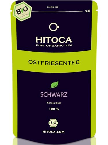 OSTFRIESENTEE · Bio · Lose · Friesentee · Ostfriesenmischung · Natürlicher Loser Schwarztee · Angenehm starker schwarzer Ostfriesen-Tee · Tee Ostfriesland · HITOCA® von HITOCA