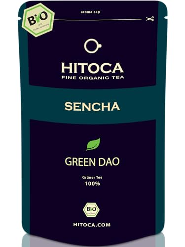 HITOCA® Sencha Grüner Tee Bio Japan - Uchiyama Sencha Tee Lose - Authentischer Sencha Bio-Tee in Spitzenqualität von HITOCA