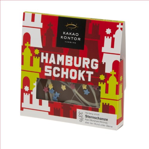 Kakao Kontor Hamburg - Schokolade - Hamburg schokt - Sternschanze - 75g von HJZWTS