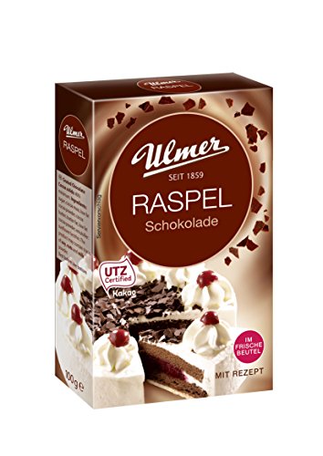 Ulmer Schokoladen Ulmer Raspelschokolade, 5er Pack (5 x 100 g) von HJZWTS