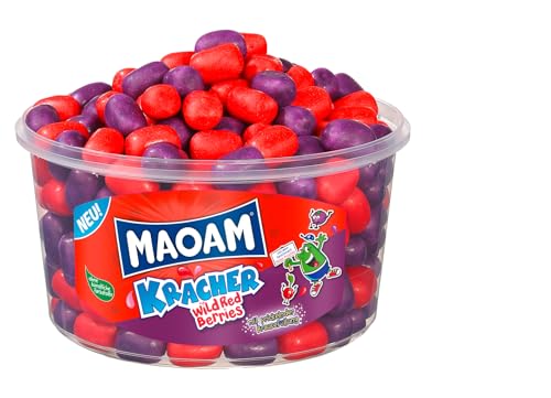 Diverse 3er Sets aus Minibeutel + 1 HL-Kauf Notizblock GRATIS (1x Maoam Kracher Wild Berries + 1 HL Kauf Block) von HLKauf