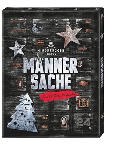 Niederegger diverse Variationen Klassiker Adventskalender Stollen | Versand direkt aus Lübeck | + GRATIS HLKauf-BLOCK (Adventskalender Männersache 300g + 1 HL Kauf Block) von HLKauf