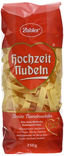 Zabler Nudeln, 15er Pack (15 x 250 g) von HOCHZEIT NUDELN