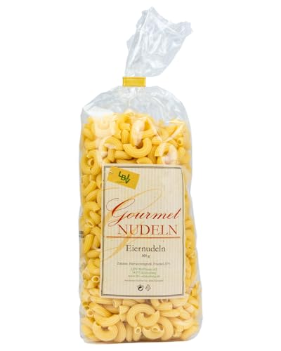 Hohenloher Bauerngenossenschaft Gourmet Nudeln Hörnle 500 g - Regional produziert mit ausgewählten Zutaten - Perfekt für Pastagerichte, Nudelsalat oder als Beilage von HOHENLOHER Bauerngenossenschaft