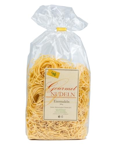 Hohenloher Bauerngenossenschaft Gourmet Nudeln Schnittnester 500 g - Regional produziert mit ausgewählten Zutaten - Perfekt für Pastagerichte, Nudelsalat oder als Beilage von HOHENLOHER Bauerngenossenschaft