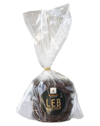 Hohenloher Bauerngenossenschaft Schokoladen Lebkuchen 4 Stk. - Weiche Textur und feine Aromen - Ideal als Geschenk oder für den eigenen Genuss von HOHENLOHER Bauerngenossenschaft