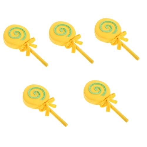 HOLIDYOYO 5st Lollipop-Modell Große Lollipop-Dekoration Plüsch-bastellutscher Lollipop Pops Für Die Hochzeit Lollipop-partyzubehör Große Strudellutscher Lutscher Süßigkeiten Ornament von HOLIDYOYO