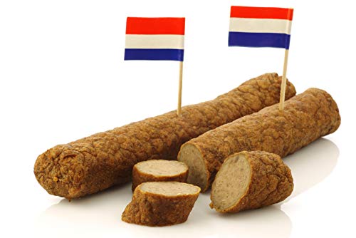 Kern Frikandel 40Stk x 85g I klassische, niederländische Frikandellen I holländische Fleischspezialität I für Gerichte oder als Snack zwischendurch I Wurstspezialität I Holland-Box by Vriens von HOLLAND-BOX BY VRIENS