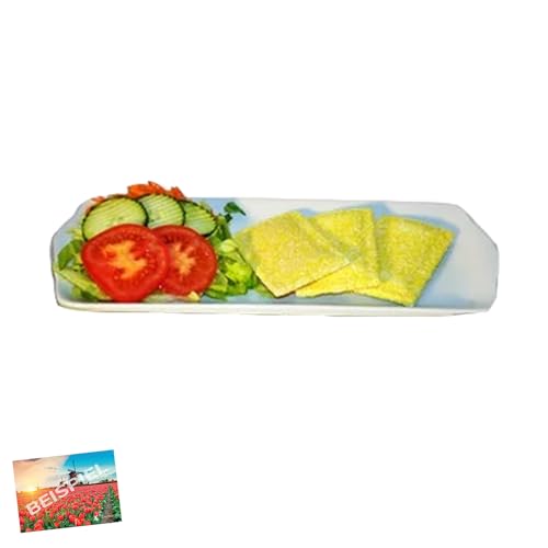 Set 1x Deli XL Kaassouffle 40 Stk á 60g I holländische Käse-Soufflés für die Fritteuse I Käse-Toasties aus den Niederlanden I Friteuse I Holland-Box by Vriens von HOLLAND-BOX BY VRIENS