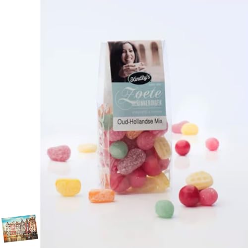 Set 3x Kindly's Oud-Hollandse Mix Holland-Mix 170g I Mischung verschiedener Bonbons aus Holland I Probierpaket aus den Niederlanden I Geschenkidee aus Holland I Holland-Box by Vriens von HOLLAND-BOX BY VRIENS