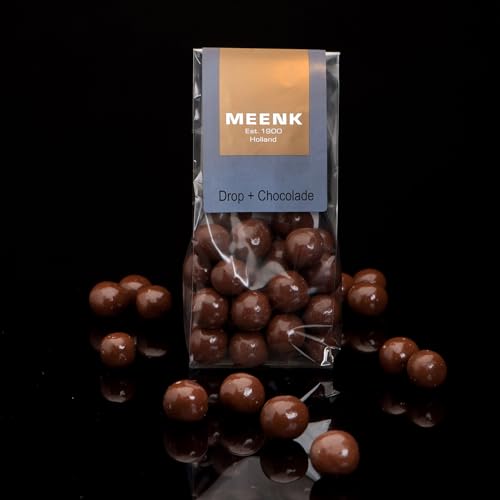 Set 3x Meenk Drop + Choco 150g I würziges Lakritz mit Schokolade aus den Niederlanden I holländische Lakritz I Vollmilchschokolade I süß und würzig I Holland-Box by Vriens von HOLLAND-BOX BY VRIENS