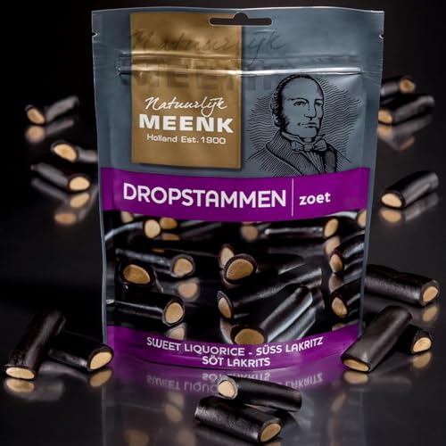 Set 3x Meenk Mix Lakritz Dropstammen 225g I süße Lakritze mit weicher Füllung aus den Niederlanden I holländische Lakritz-Spezialitäten I Dutch Licorice I Drop I Holland-Box by Vriens von HOLLAND-BOX BY VRIENS