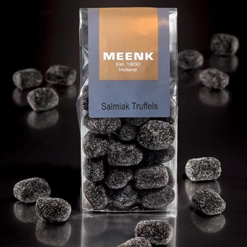 Set 3x Meenk Salmiak Truffels 180g I gezuckertes Salmiak-Lakritz aus den Niederlanden I holländische Lakritz I Salmiak I weiche Lakritzhülle I Holland-Box by Vriens von HOLLAND-BOX BY VRIENS