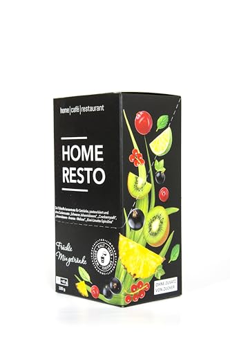 "Fruchtige Mix Packung" Fruchtgetränk | Verführerischer HOME RESTO in 2 x 4 x 40 g Packung | Süßungsmittel vielseitig verwendbar - Entfalten Sie Ihre Kreativität von HOME RESTO