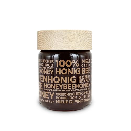 Kiefernhonig 500g Griechischer Honig, Laborgeprüft, zertifiziert, im Glas Luxury Line von HONEYBEEHONEY