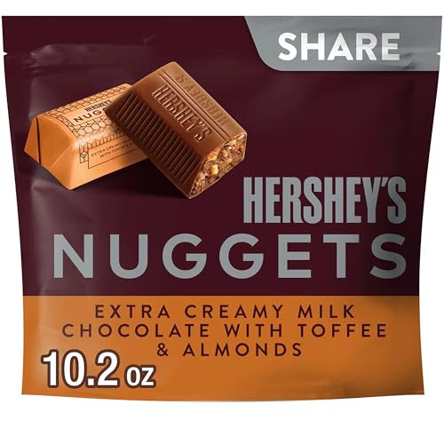 Extra Creamy Milk Chocolate, Toffee and Almonds Candy Bars, Individually Wrapped, 10.2 oz Share Pack von Hershey's