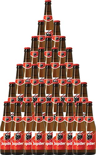 30er-Paket Bier | Bierpaket | Internationales Bier | Großpaket zum Sparpreis (30er-Paket Jupiler Belgisches Pils/Lager-Bier) von FOXCUP