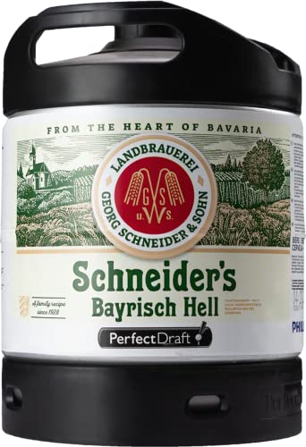 6l Perfect Draft Fass inkl. 5 Euro Pfand (Schneider's Bayrisch Hell) von HOPT