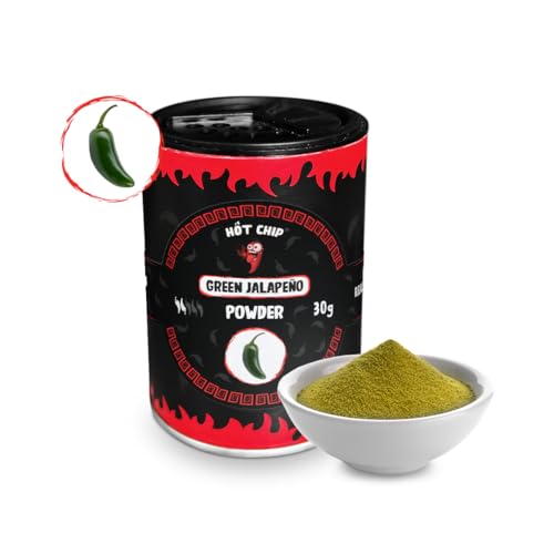 HOT-CHIP GREEN JALAPENO PULVER 30 g von HOT CHIP