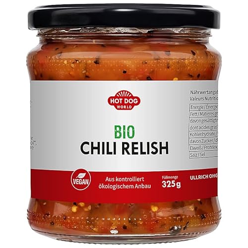 HOT DOG WORLD - Bio Chili Relish 325 g von HOT DOG WORLD