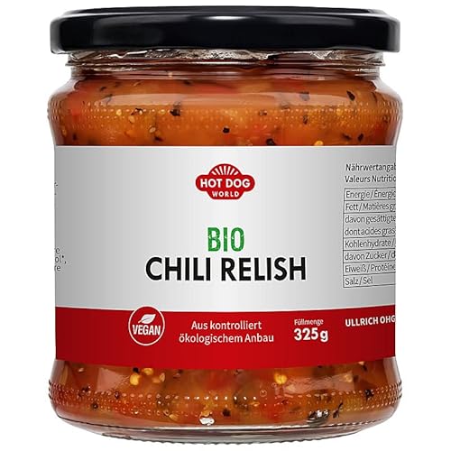 HOT DOG WORLD - Bio Chili Relish 325 g von HOT DOG WORLD