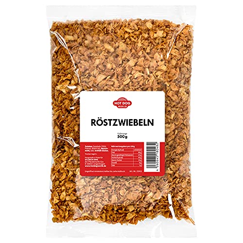 HOT DOG WORLD - Röstzwiebeln 500 g von HOT DOG WORLD