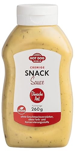 HOT DOG WORLD - Snack Sauce 250 ml/ 260 g von HOT DOG WORLD