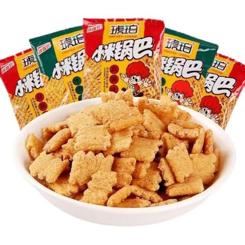 Chinesische Casual Snacks, Lässiger Snack, 100% natürliche chinesische Casual Snacks, süße Speisen Lässiger Büro-Snack mit Kartoffelchips (6g*68pcs) von HQQXZQ