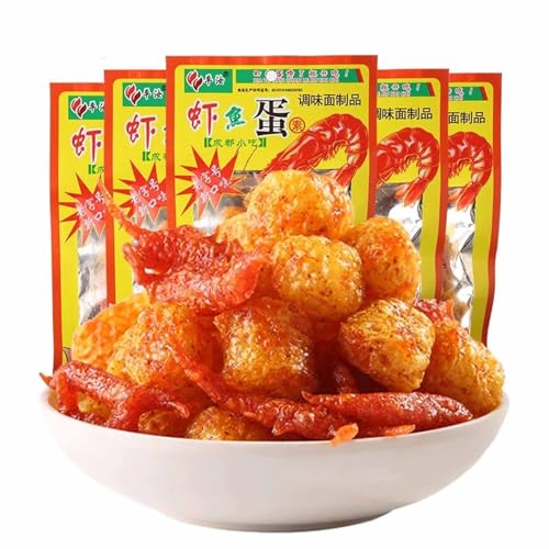 Latiao 10 Packs Spicy Seasoned Snacks，5 Packungen würzige Sticks Süß und würzig, Chinesische Würzige Snacks，Office Casual Snack（20g×5Packungen） von HQQXZQ