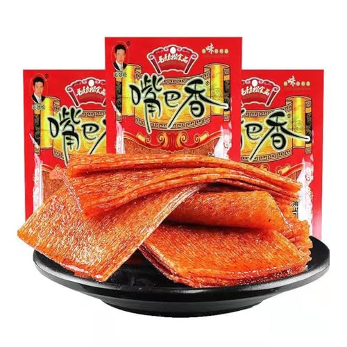 Latiao 3Packs Chinesische Würzige Snacks，Chinesische Würzige Snacks，Würzig Gewürzte Party-Snacks，Klassische Hot Strips fürs Büro, Lässiger Snack von HQQXZQ