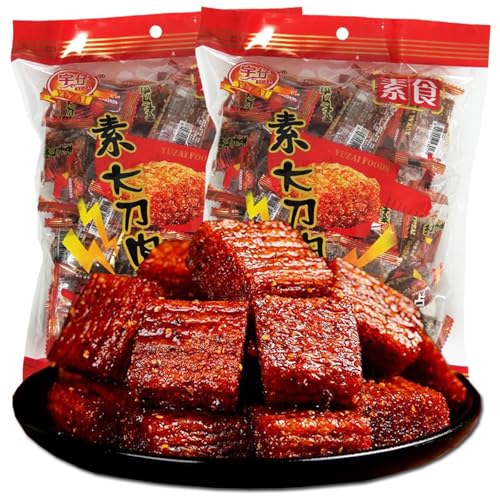 Würzig Gewürzte Party-Snacks，Chinesische Würzige Snacks, Klassische Hot Strips fürs Büro, Lässiger Snack，Ungefähr 40 Stück pro Packung（Einzeln verpackt） von HQQXZQ