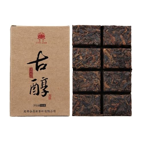 200 Jahre alter Yiwu alter Baum reines Material Pu 'er reifer Tee 50g, Yunnan Pu' er Mini Tee Ziegel, von HQZMCTE