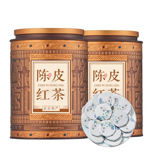 Chinesisch 500g Xinhui Getrocknete Mandarinenschale Wuyi Lapsang Souchong Schwarzer Tee-Mandarinenschale Schwarzer Tee von HQZMCTE