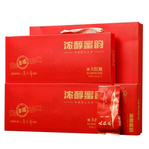 Klassischer Chinesischer Tee Geschenk Dahongpao Tee/Große Rote Robe Oolong Tee-Sanfter Geschmack- Einzeln Verpackt von HQZMCTE