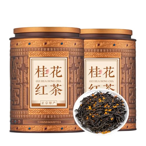 Lapsang Souchong Osmanthus Schwarzer Tee -300g / 10,58oz Starkes Aroma Schwarzer Tee - Loser Blatt-Tee von HQZMCTE